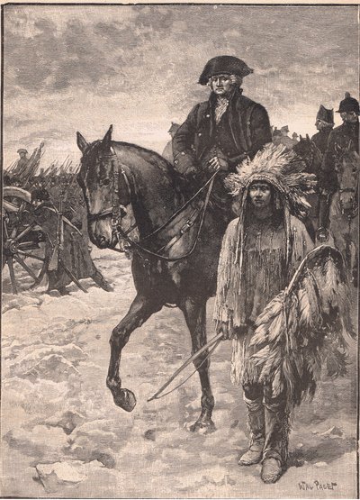 Washington attraversa il Delaware, 1777 da Walter Paget